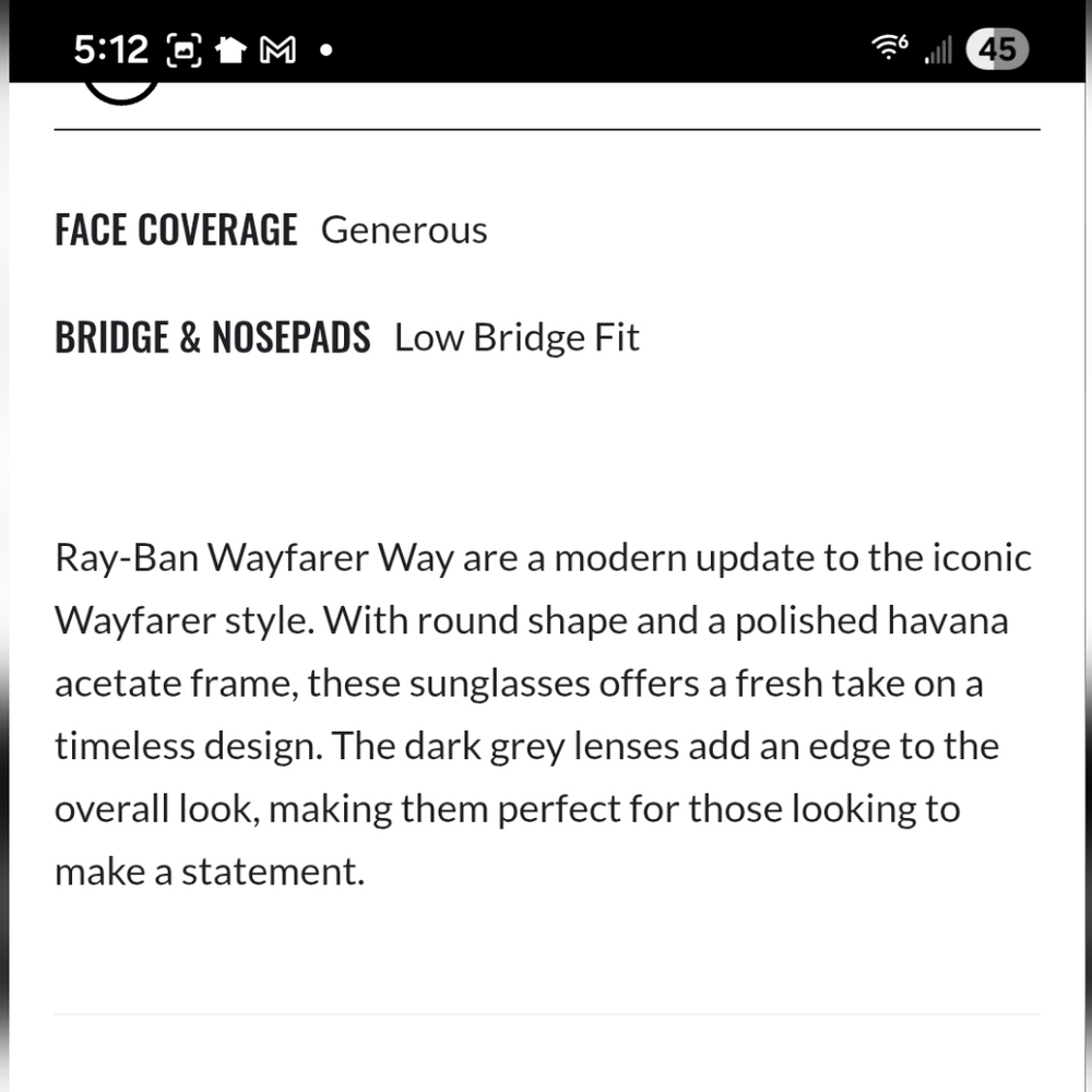 Ray-Ban Wayfarer Way Sunglasses in Tortoise Pattern - Picture 14 of 15